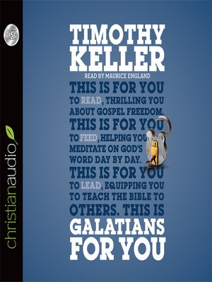 cover image of Galatians for You